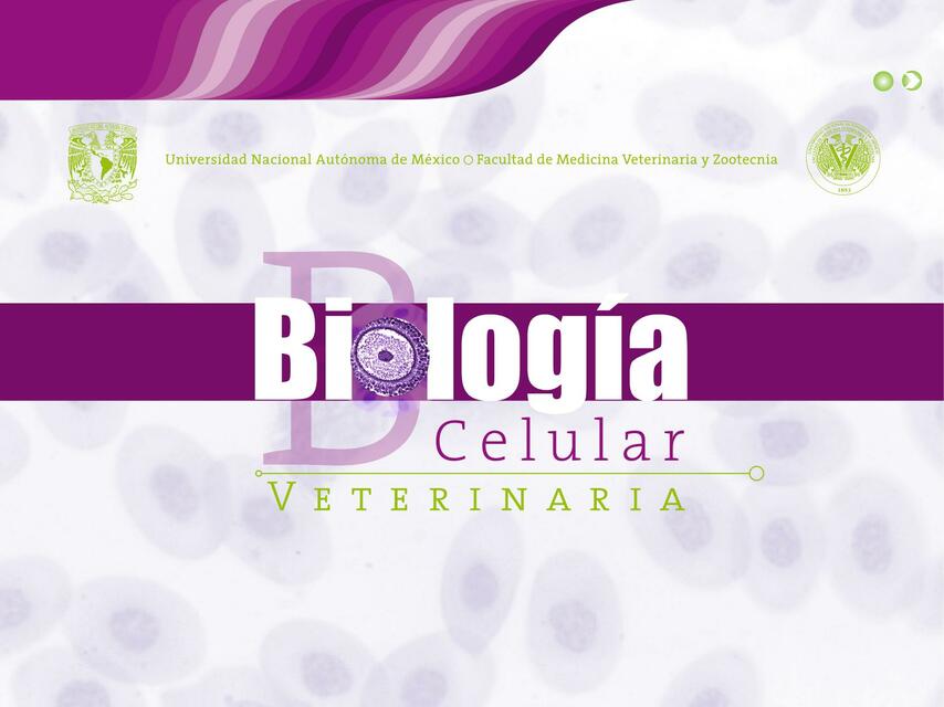 Biología Celular Veterinaria