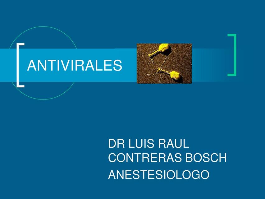 Antivirales