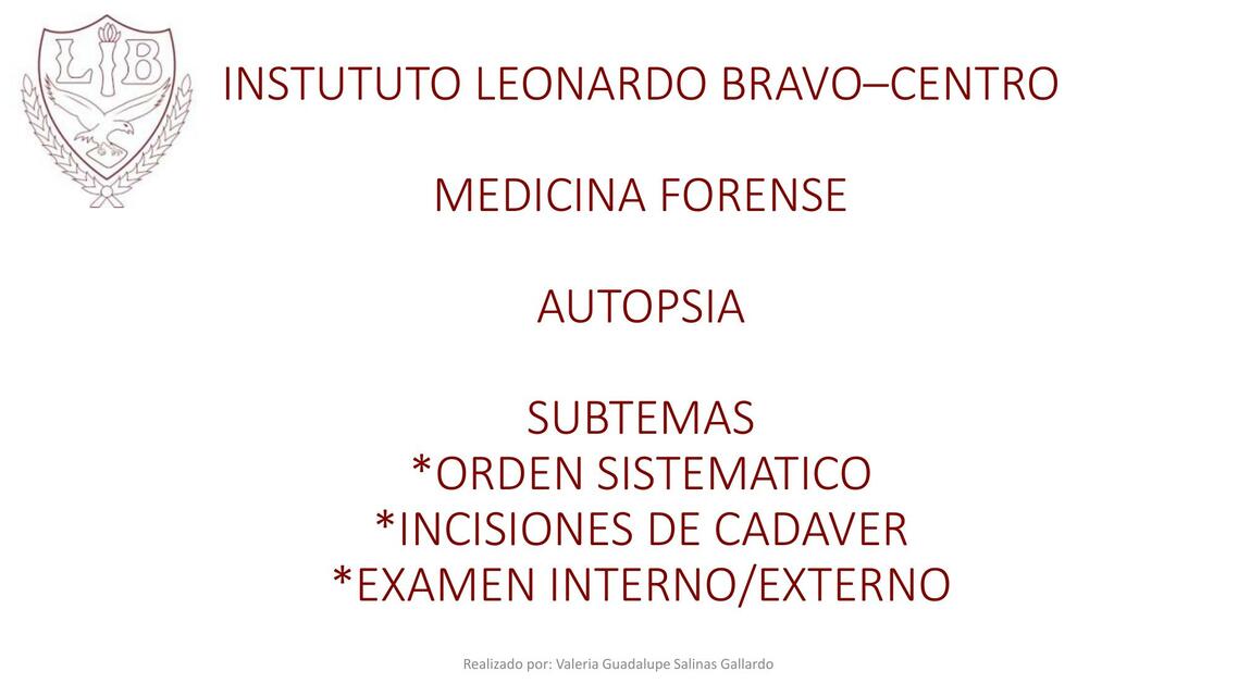 Medicina forense