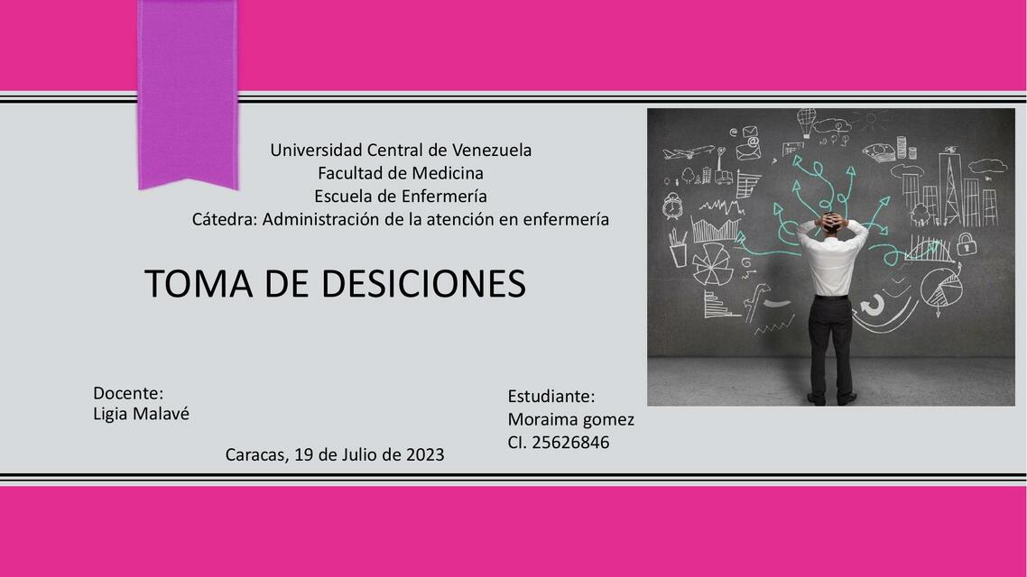 Toma de Decisiones 