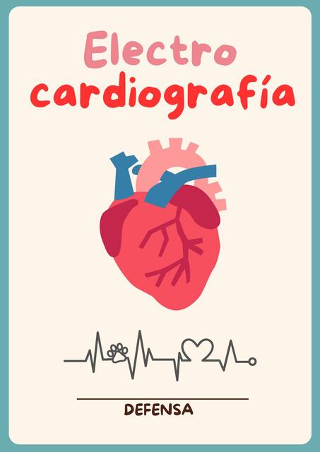 Carátula Electrocardiografía