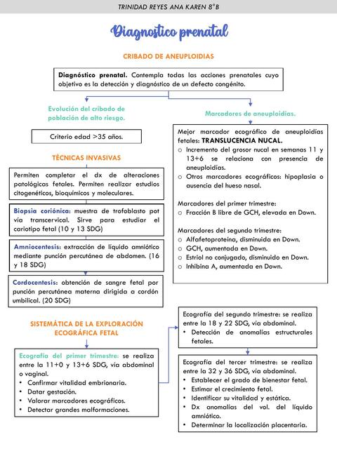 Diagnóstico prenatal