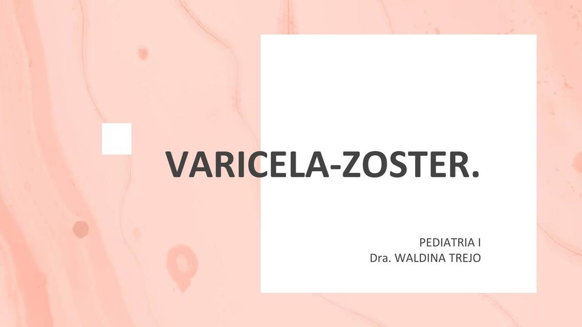 Varicela