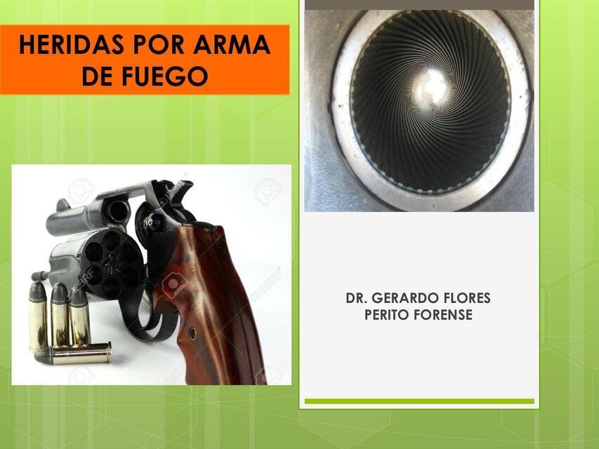 Heridas  Por Arma  De Fuego 