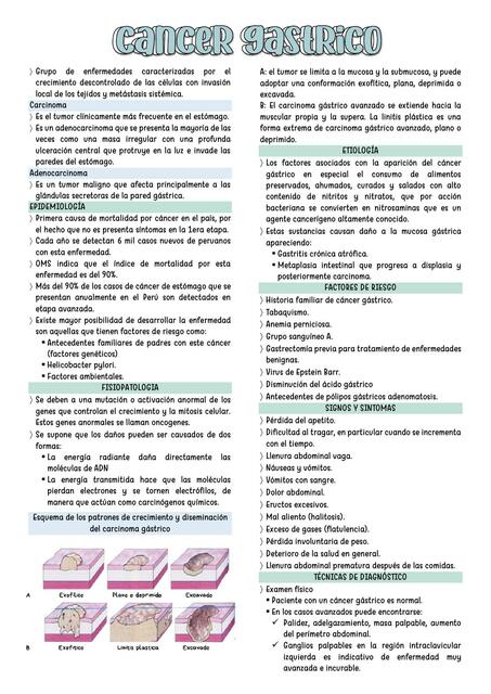 Cancer gastrico | Linda Milena León Gómez | uDocz