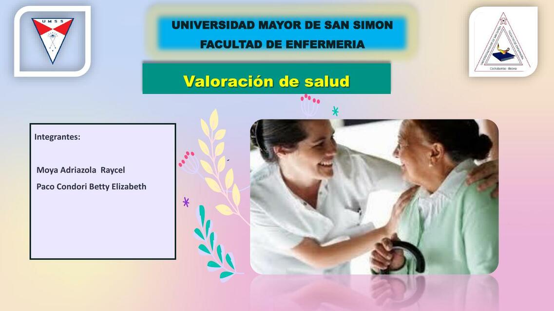 Valoración de la salud grupo