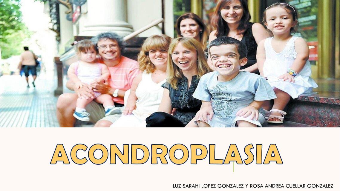 Acondroplasia  