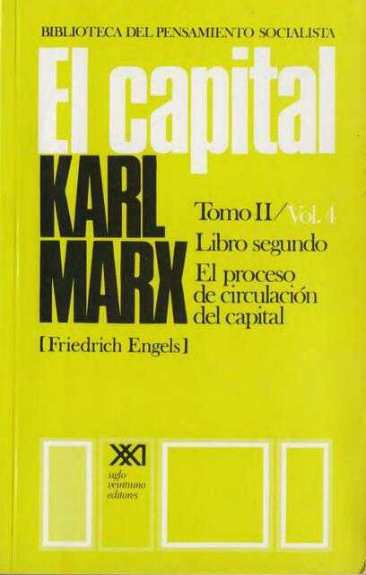 El Capital -Karl Marx