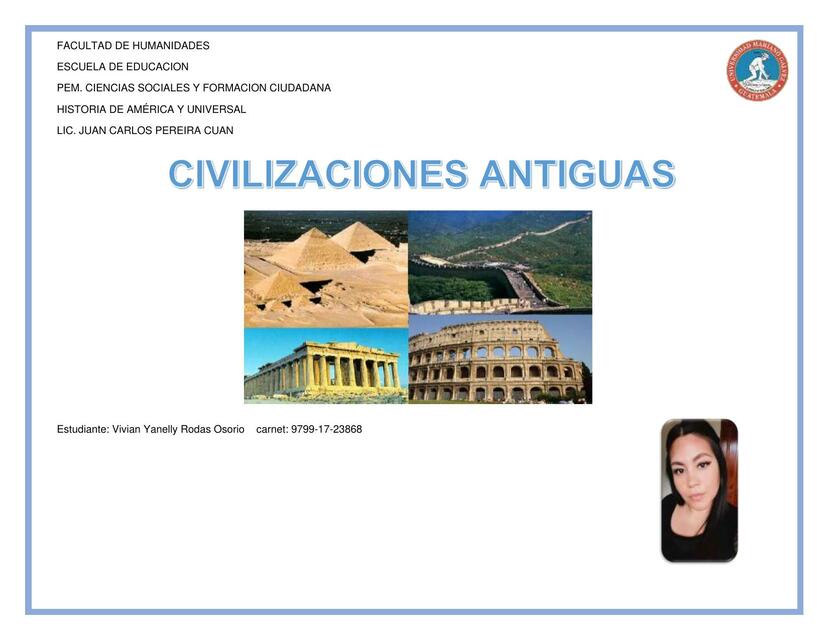 Civilizaciones Antiguas