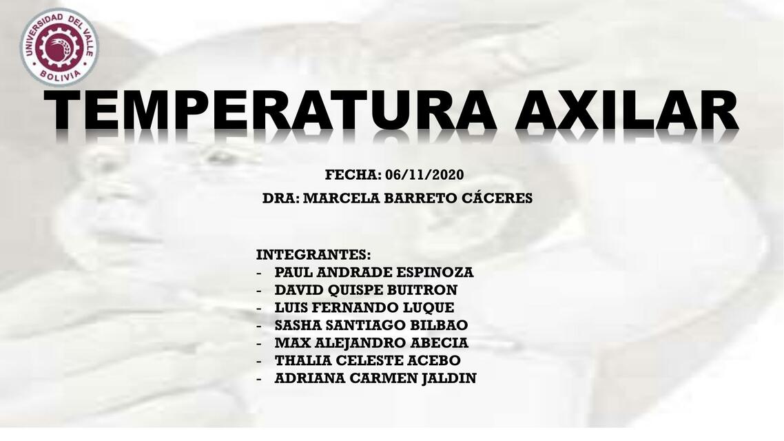 Temperatura Axilar 