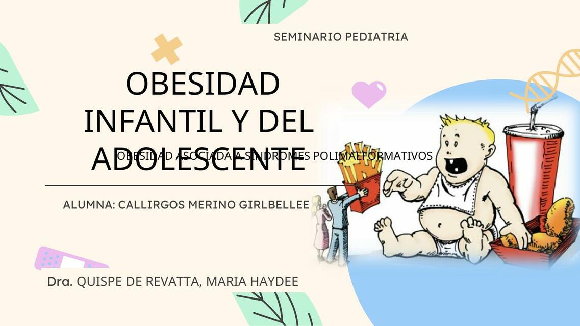 Obesidad Infantil y del Adolescente 