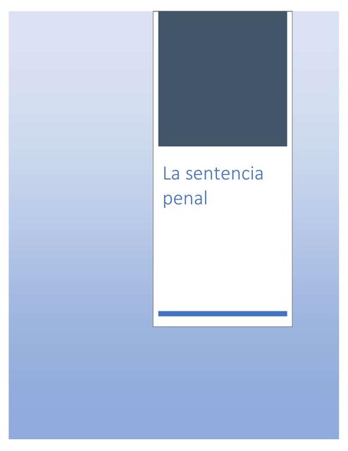La sentencia penal | YUDOC.ORG | uDocz