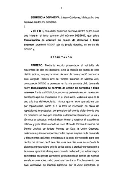 Modelo de Sentencia | YUDOC.ORG | uDocz