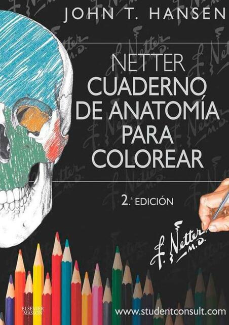 Cuaderno de Anatomía para Colorear 