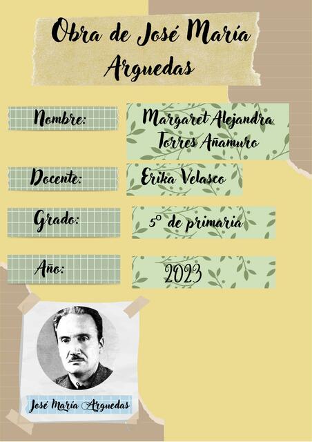 Obra de Jose María Arguedas