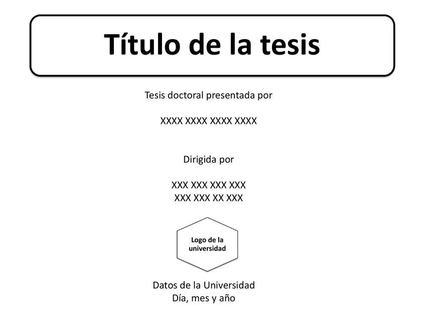 Plantilla de Tesis 