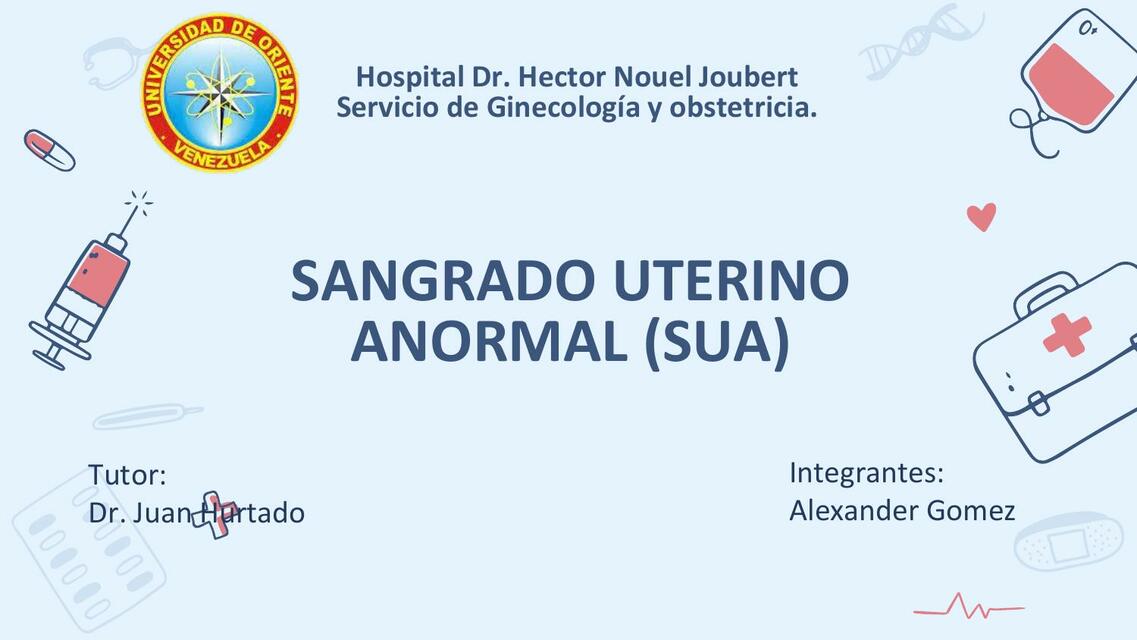 Sangrado uterino anormal 