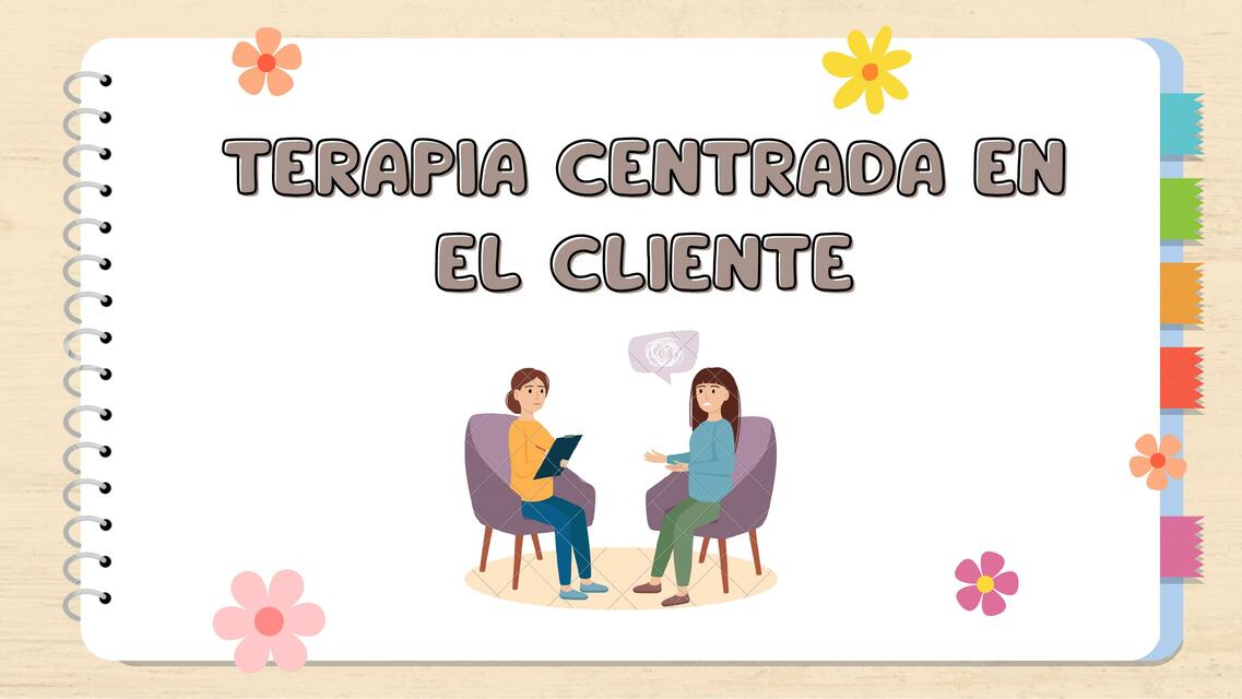 Terapia Centrada al Cliente