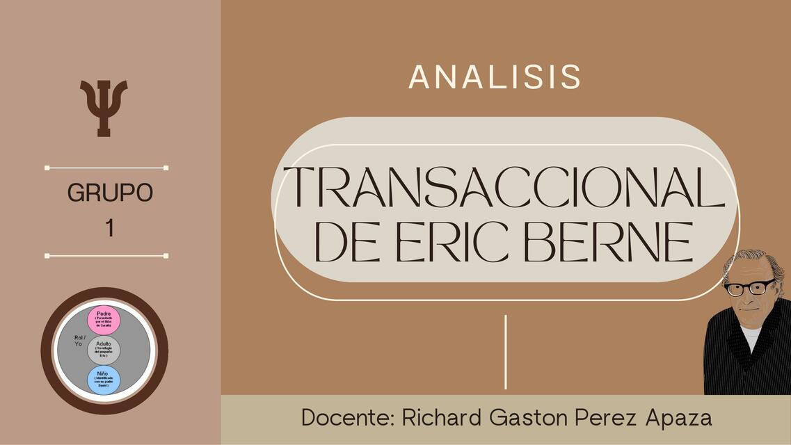 Análisis Transaccional - Erick Berne