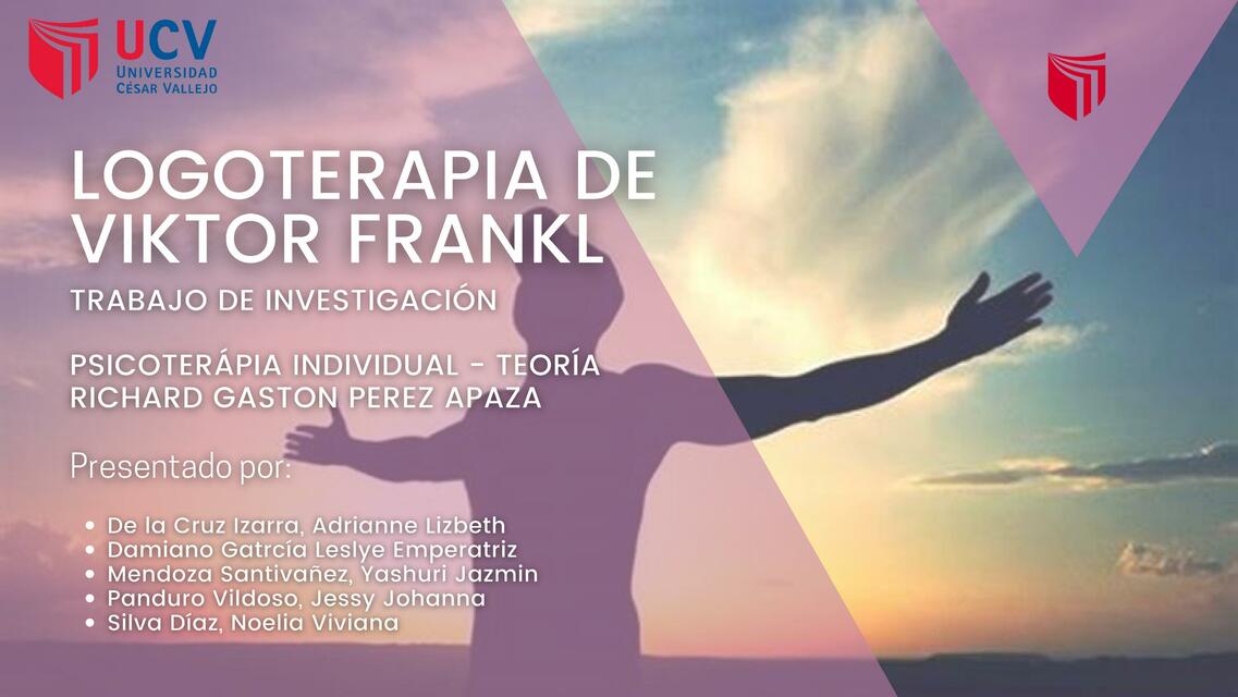 Logoterapia de Viktor Frankl