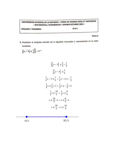 Parcial Ingreso UNLAM