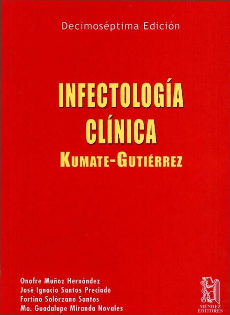 Infectología clínica  Kumate 