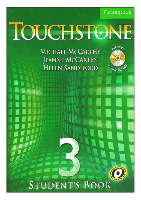 Student Book Touchstone 