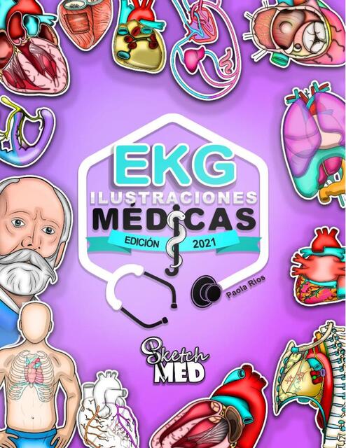 EKG Ilustraciones Médicas 