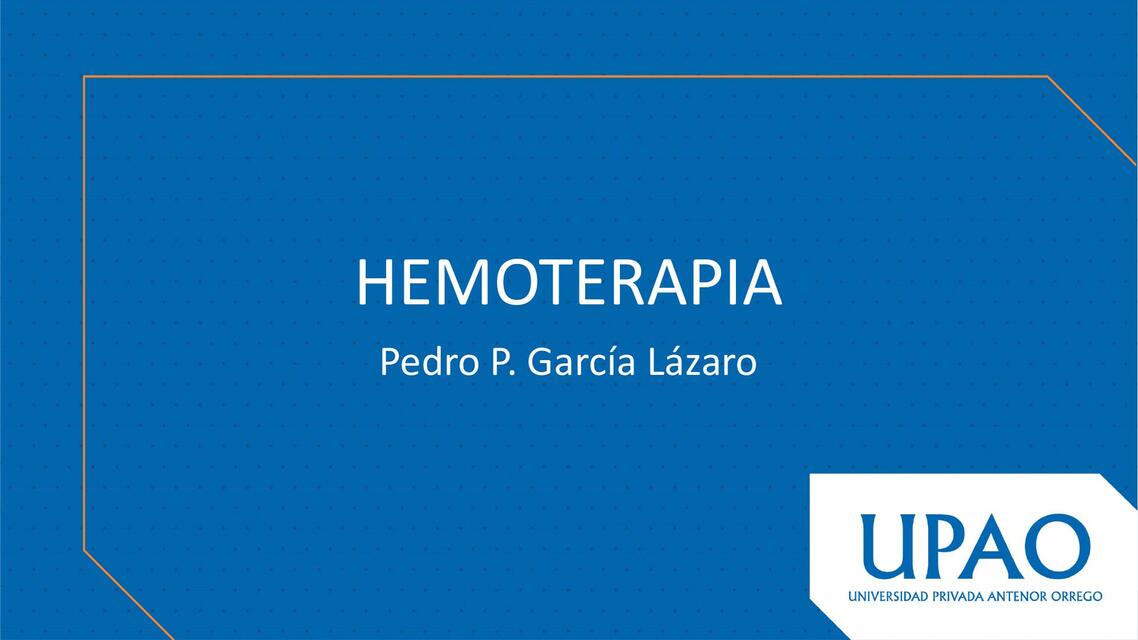 Hemoterapia 