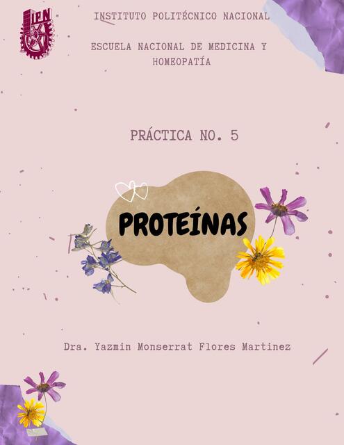 Práctica: Proteínas