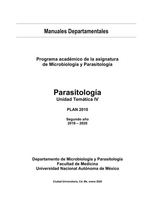 Parasitología 