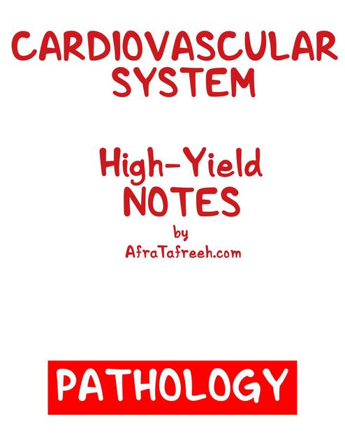 Cardiovascular System 