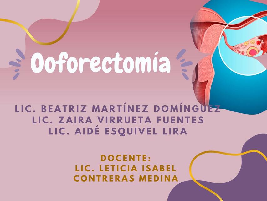 👶👨‍⚕️ Una ooforectomía es - Citmer Medicina Reproductiva