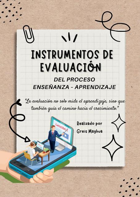 Instrumentos de Evaluación 