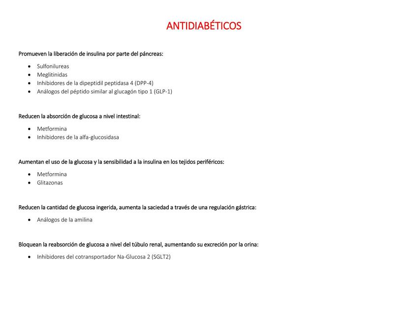 Antidiabéticos 