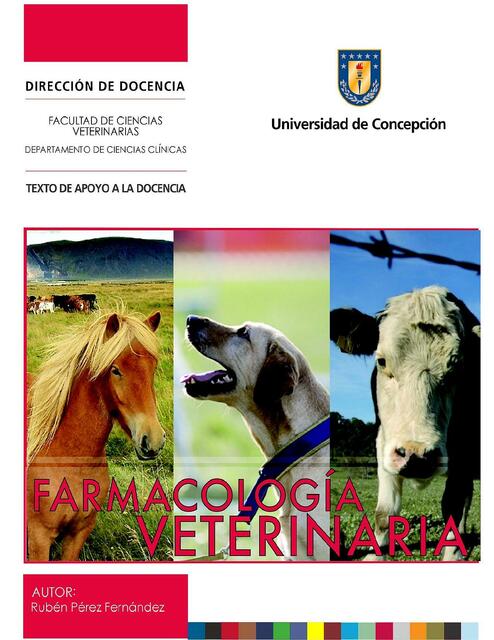 Farmacología Veterinaria 