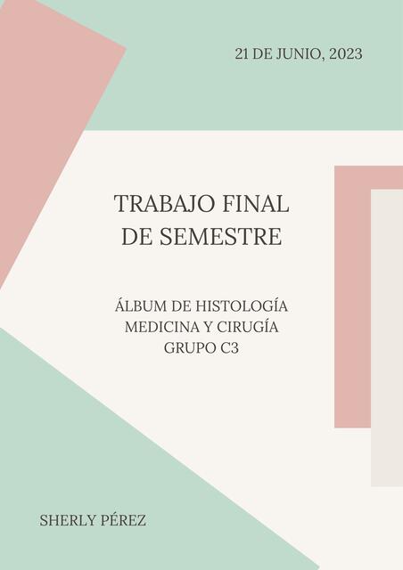 Álbum de Histología