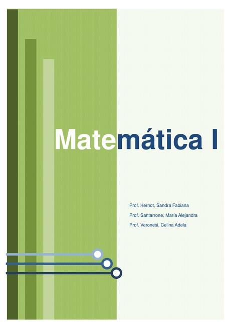 Matemática I 