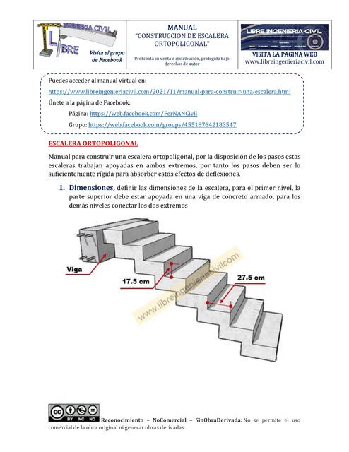 Escalera Ortopoligonal 