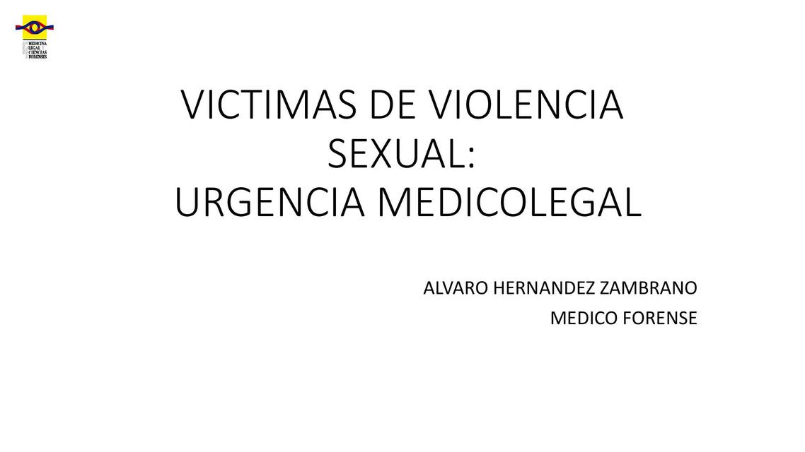 Víctimas de Violencia Sexual 