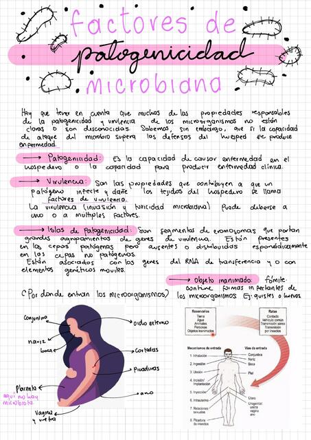 Factores de patogenicidad microbiana