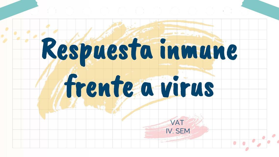 Respuesta inmune frente a virus 