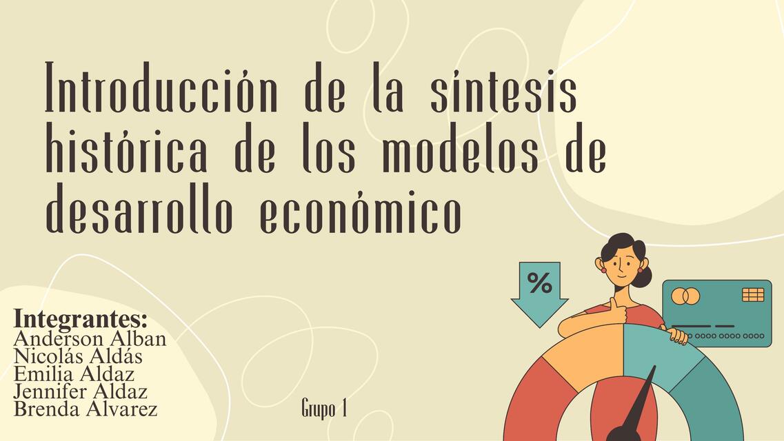 Introducción de la síntesis histórica de los model