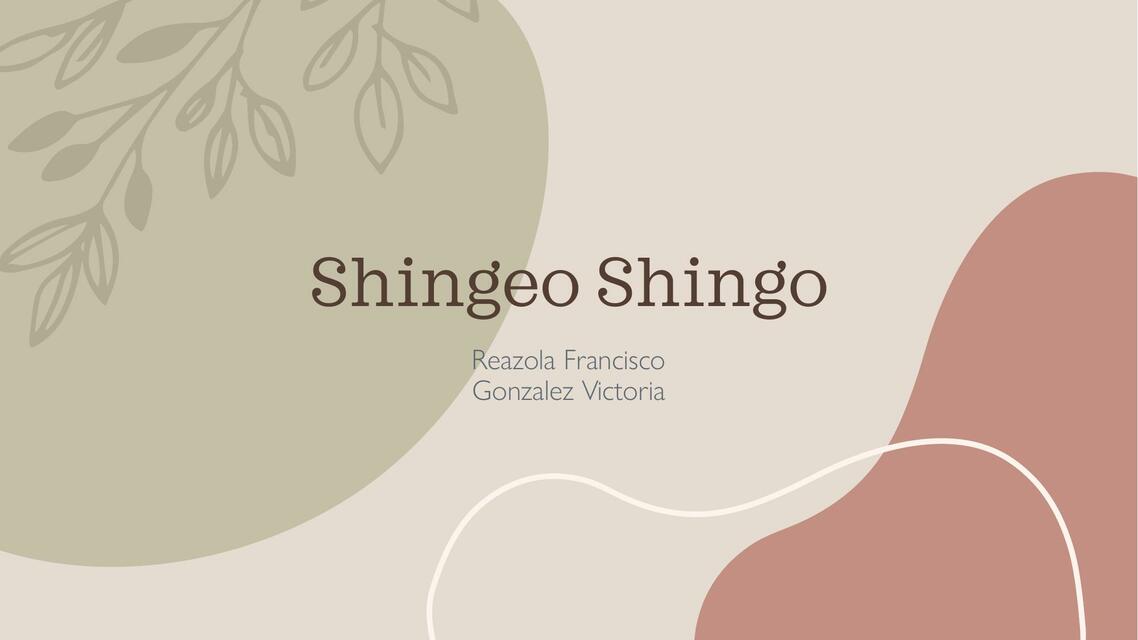 Shigeo Shingo