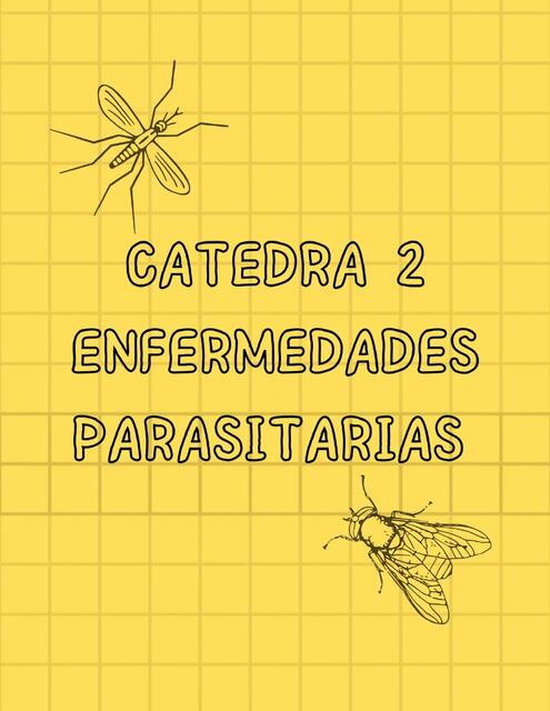  Enfermedades Parasitarias  