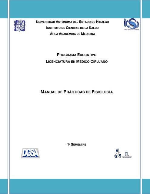 Manual de Prácticas de Fisiología 