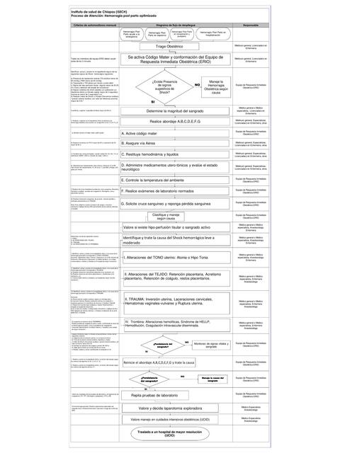 Flujograma de procesos 