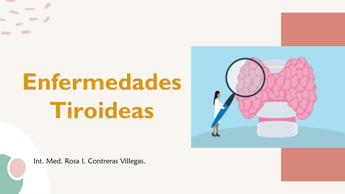 Enfermedades  Tiroideas 