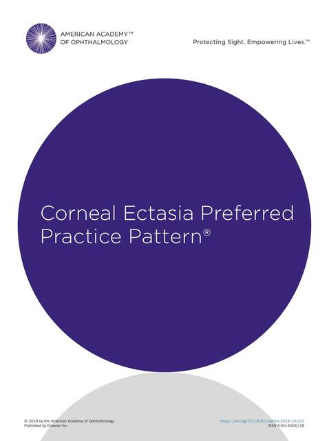 Corneal Ectasia