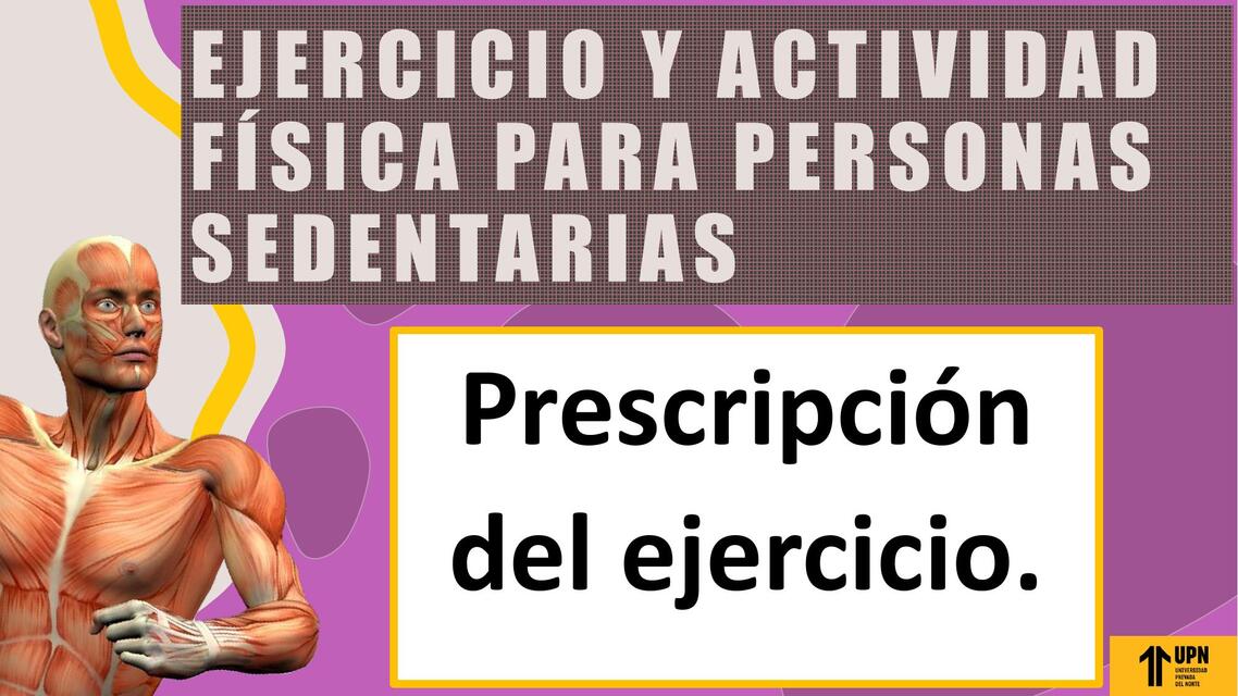 Prescripción del ejercicio 